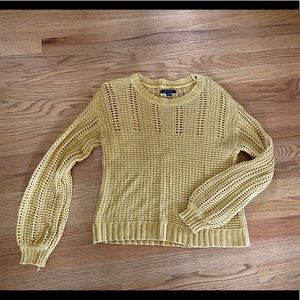 American Eagle Mustard Sweater